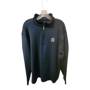 Nike Men's Premier 1/2 Zip Mock Neck XLarge Dark Blue Pull Over